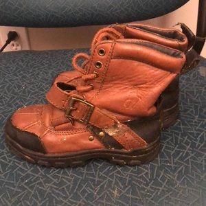 Polo Ralph Lauren Leather Boots Size 10.5